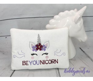 Stickserie ITH - Einhorn Tasche Dreaming Unicorn - BeYOUnicorn